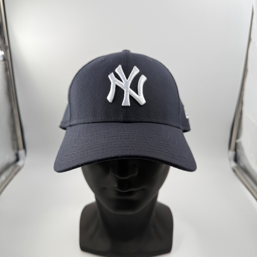 New Era 39THIRTY New York Yankees Stretch Fit Hat Navy Blue L/XL Baseball Cap